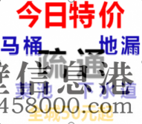 【專業(yè)疏通】低價馬桶疏通、下水道疏通、蹲便、衛(wèi)生間有異味、換